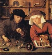 MASSYS, Quentin The Money-changer and his Wife oil on canvas